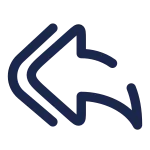 Multiple Forward Left SVG Icon